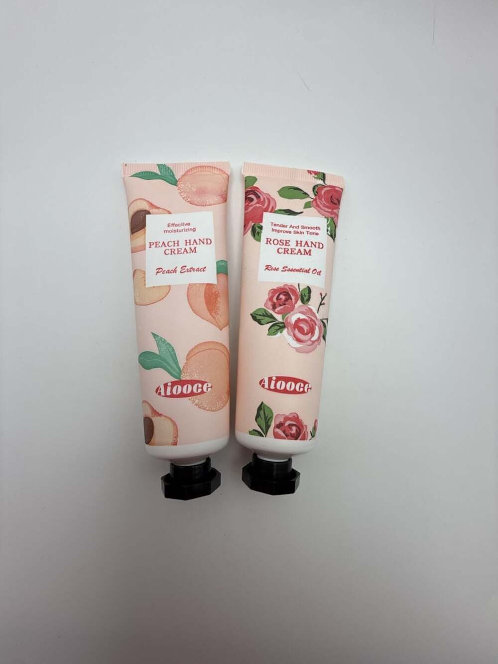 Aiooce Peach and Rose Hand Cream Set